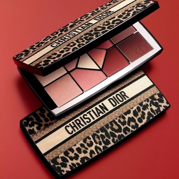 Dior Mitzah 10 Eyeshadow Palette Couture Leopard Case NWOB - Picture 2 of 6